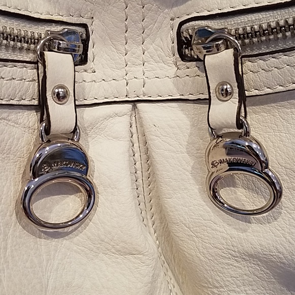 B Makowsky white Shoulder Hobo bag - Picture 2 of 7